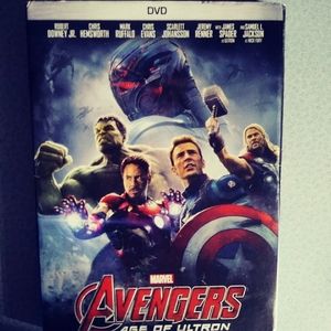 Avengers: Age of Ultron (DVD, 2015) with slip cove